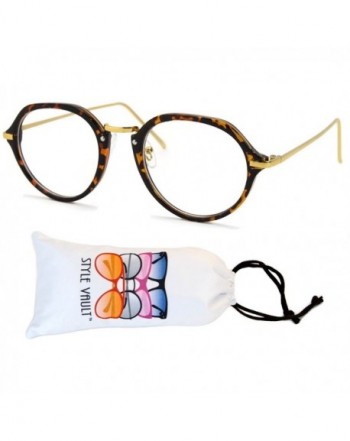 Style Vault Eyeglasses Tortoise gold clear