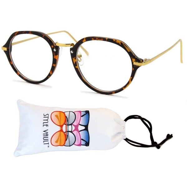 Style Vault Eyeglasses Tortoise gold clear