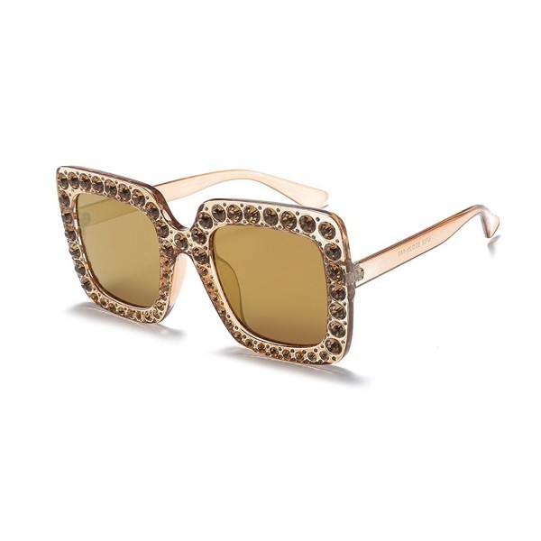 BVAGSS Oversized Sunglasses Fashion Engraved