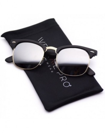 Semi-rimless sunglasses