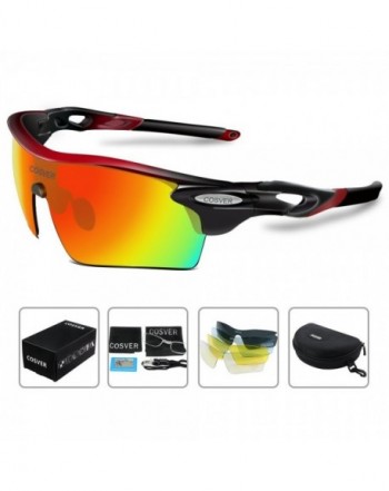 COSVER Polarized Sunglasses Interchangeable Multicoloured