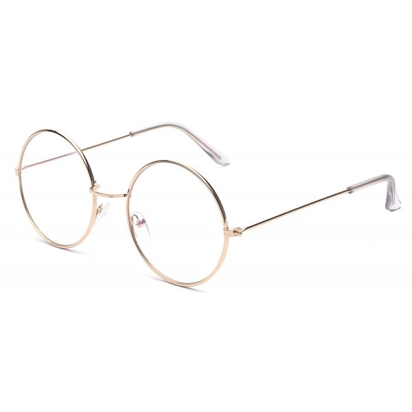 ALWAYSUV Metal Circle Lennon Glasses