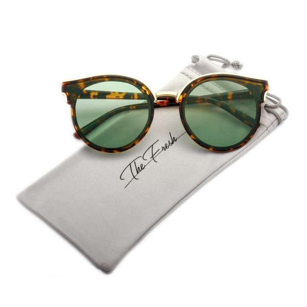 Fresh Crystal Colored Sunglasses Tortoise