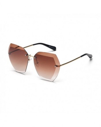 Rimless sunglasses