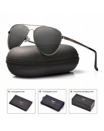 LUENX Sunglasses Polarized Non Mirror Protection