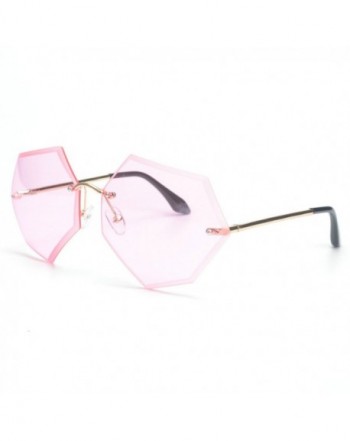 Rimless sunglasses