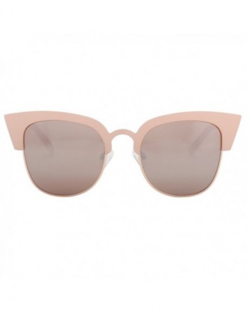 Semi-rimless sunglasses