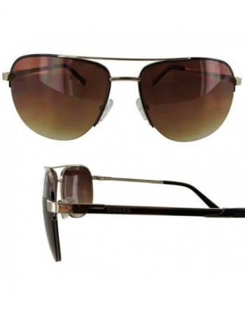 Semi-rimless sunglasses