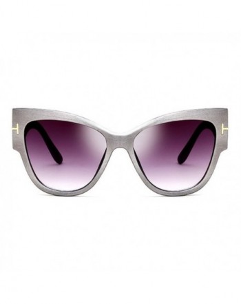 Slocyclub Pointed Broaden Temple Sunglasses