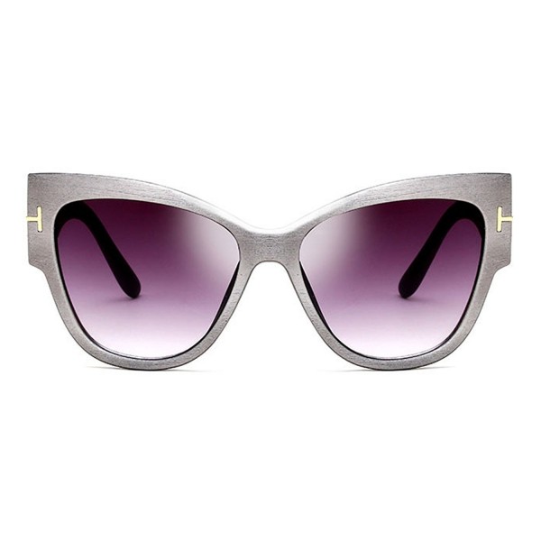 Slocyclub Pointed Broaden Temple Sunglasses