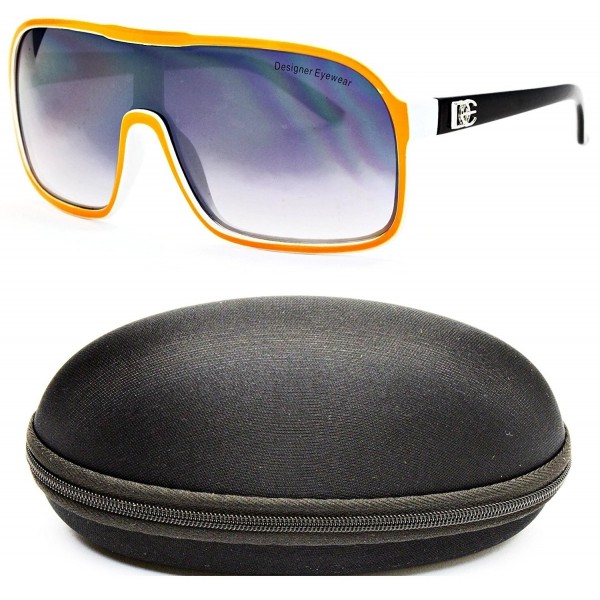 Designer Eyewear Oversized Sunglasses Black Smoked