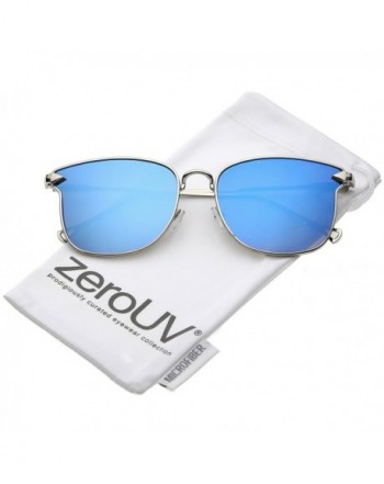 zeroUV Modern Mirrored Square Sunglasses