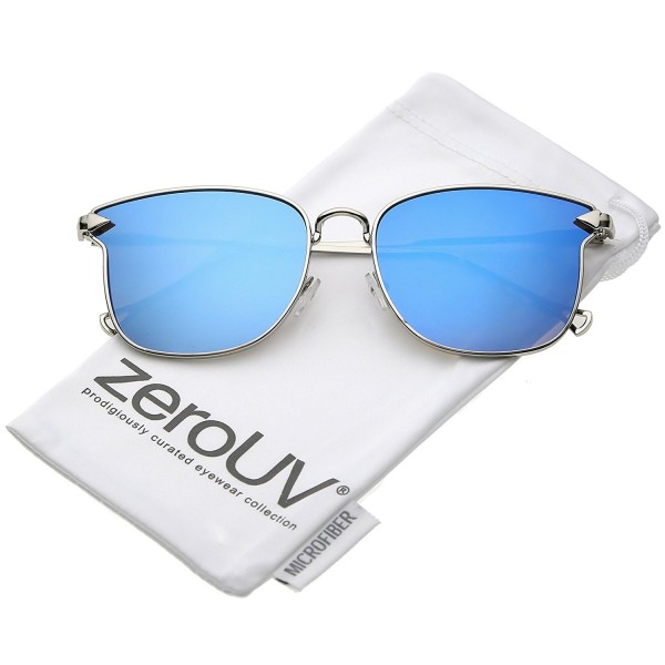 zeroUV Modern Mirrored Square Sunglasses