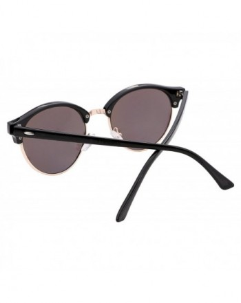 Semi-rimless sunglasses