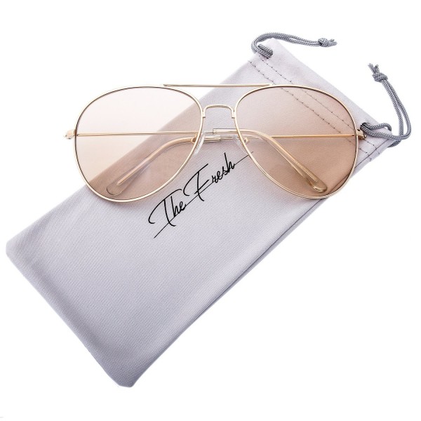 Fresh Classic Oversized Aviator Sunglasses