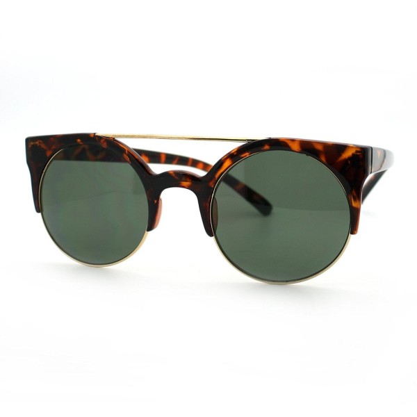 Womens Fashion Sunglasses Double Tortoise