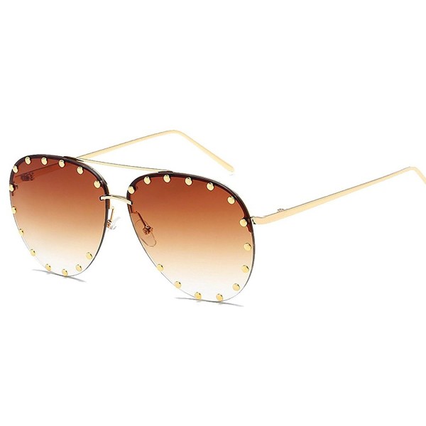 BVAGSS Oversized Sunglasses Colorful Gradient