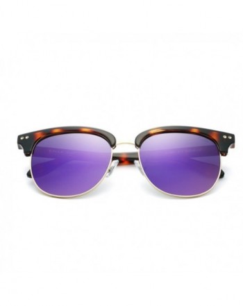 Semi-rimless sunglasses