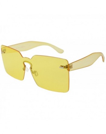 Rimless sunglasses