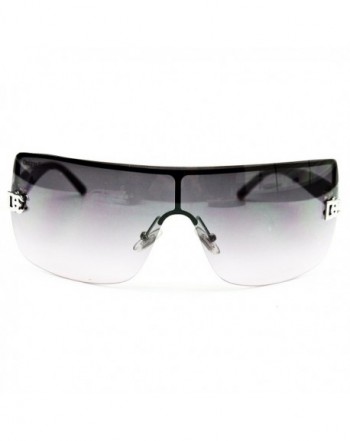 Semi-rimless sunglasses