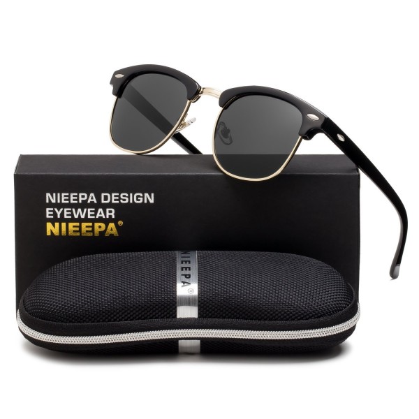 NIEEPA Rimless Polarized Sunglasses Classic