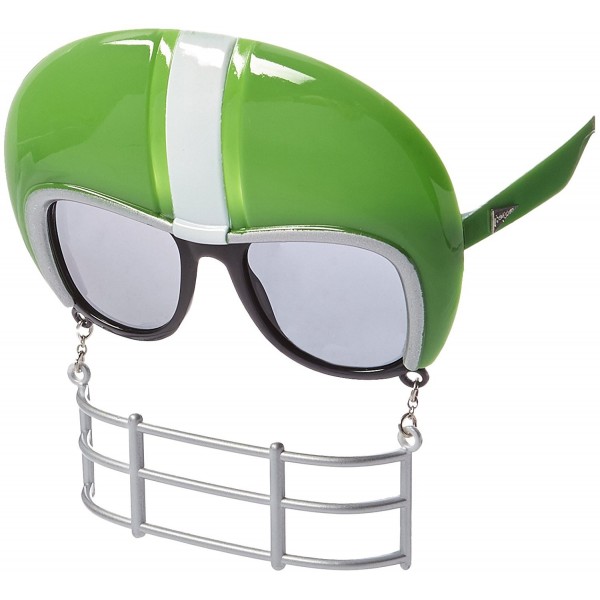 Sun Staches Football_Green Football Helmet Shades