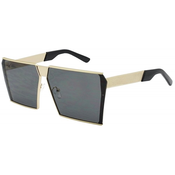 Oversized Square Oceanic Bright Sunglasses
