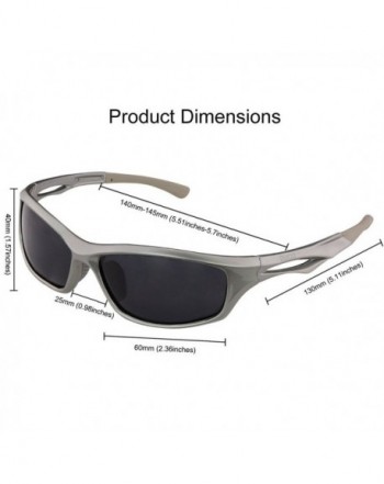 Semi-rimless sunglasses