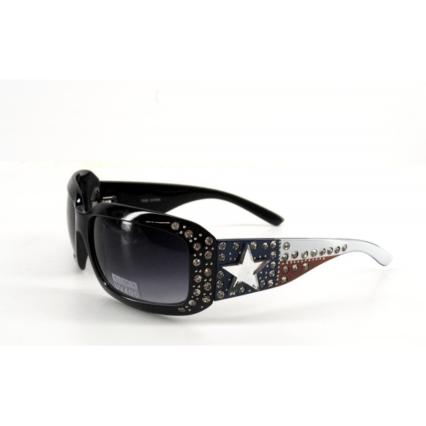 Ladies Sunglasses Texas Rhinestone Concho