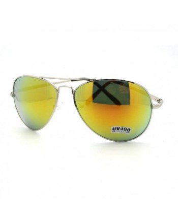 Aviator Sunglasses Classic Multicolor Reflective