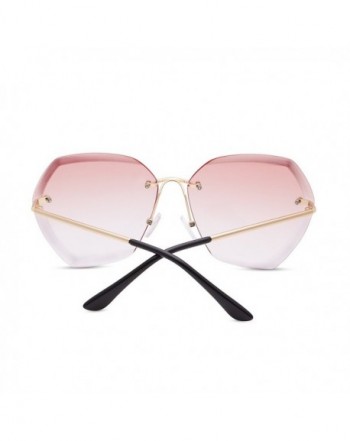 Rimless sunglasses