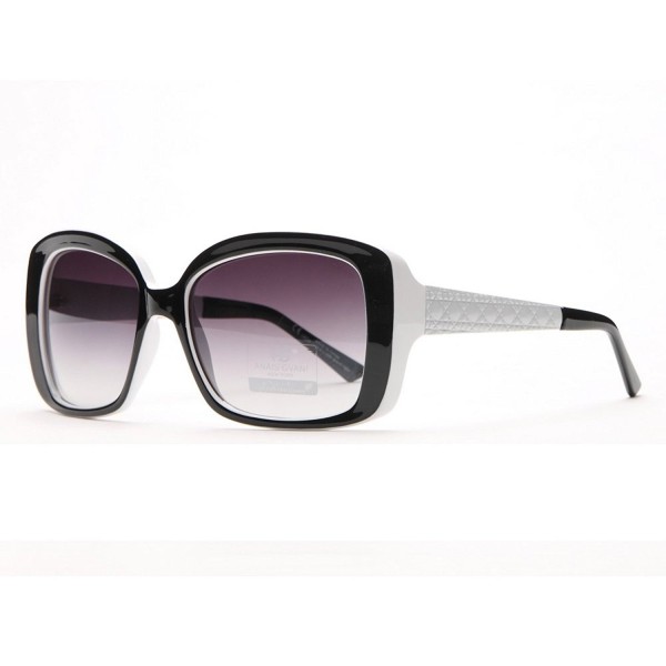 Anais Gvani Sunglasses Quilt like Texture