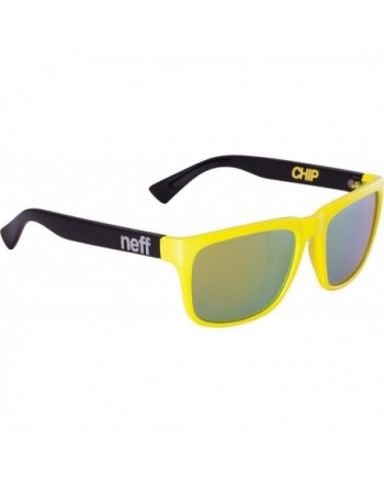 Neff Unisex Sunglasses Yellow Black