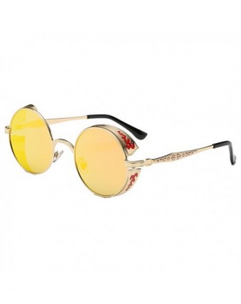 Simvey Vintage Steampunk Sunglasses Shields