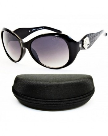 Diamond Eyewear Oversized Sunglasses Silver Smoked