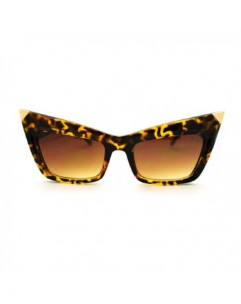 Rectangular Womens Novelty Sunglasses Tortoise