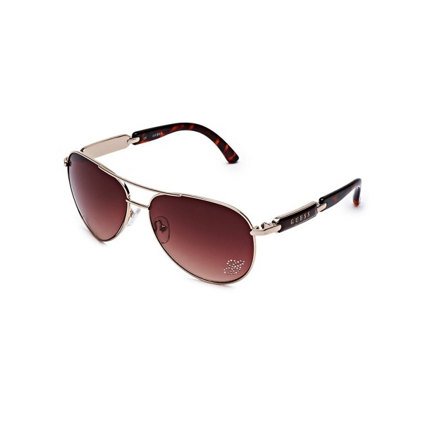 GUESS Factory Mirrored Aviator Sunglasses