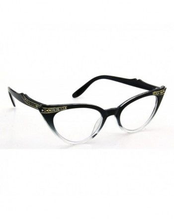 Clear Glasses Rhinestones Womens Fashion