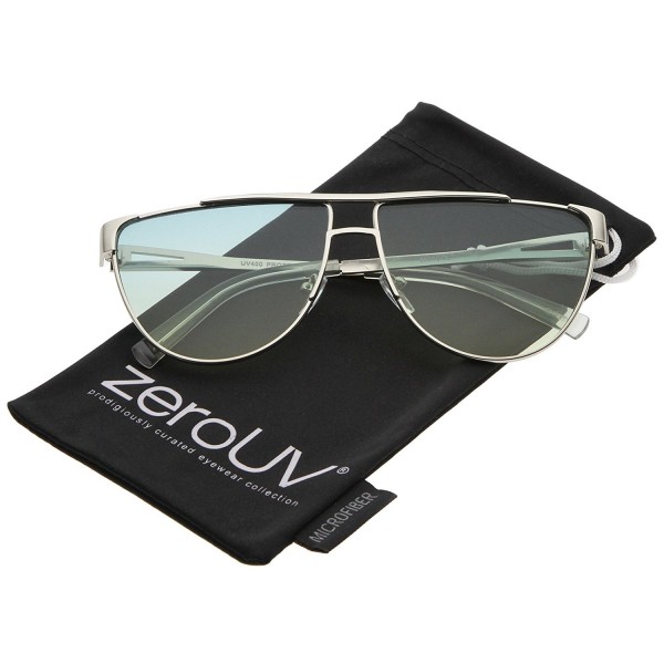 zeroUV Gradient Colored Aviator Sunglasses