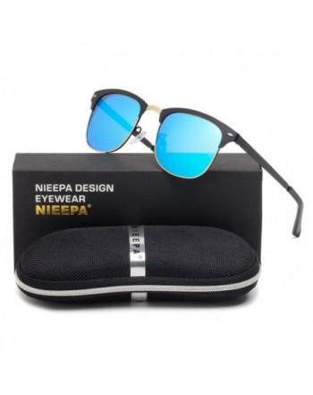 Polarized Sunglasses Stainless Wayfarer Designer