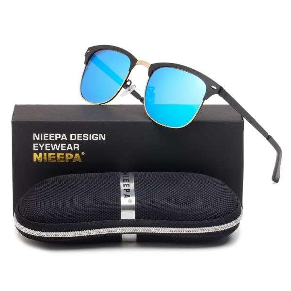 Polarized Sunglasses Stainless Wayfarer Designer