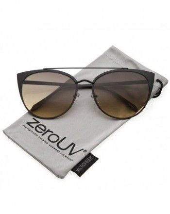 zeroUV Oversize Crossbar Sunglasses Gradient