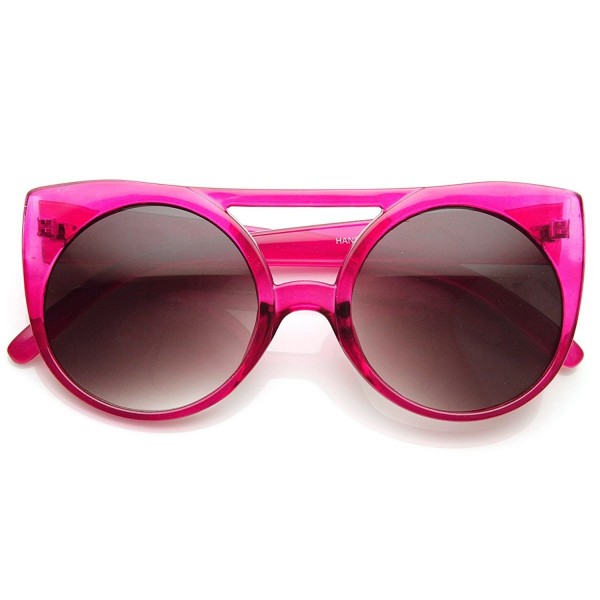 zeroUV Womens Oversized Sunglasses Fuchsia