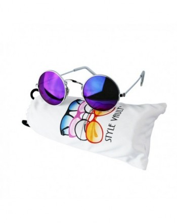 V106 vp Sunglasses 6001ACM Silver purplish mirror