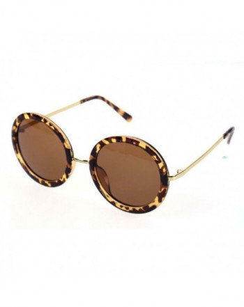 Retro Bridge Mirror Circle Sunglasses