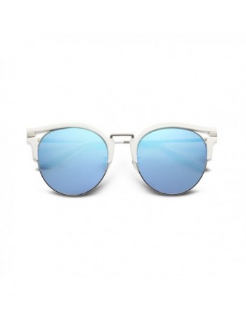 Semi-rimless sunglasses