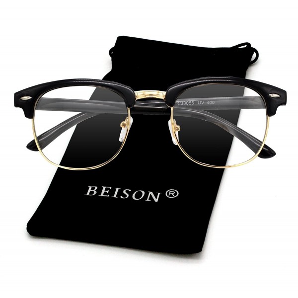 Beison Womens Wayfarer Glasses Eyeglasses