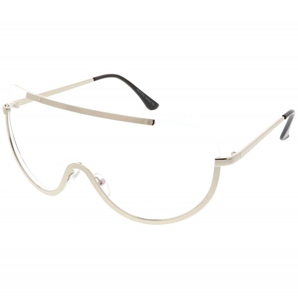 sunglassLA Oversize Rimless Shield Eyeglasses