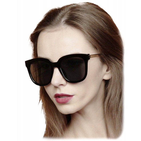 O2 Eyewear Oversize Sunglasses ARM BLACK