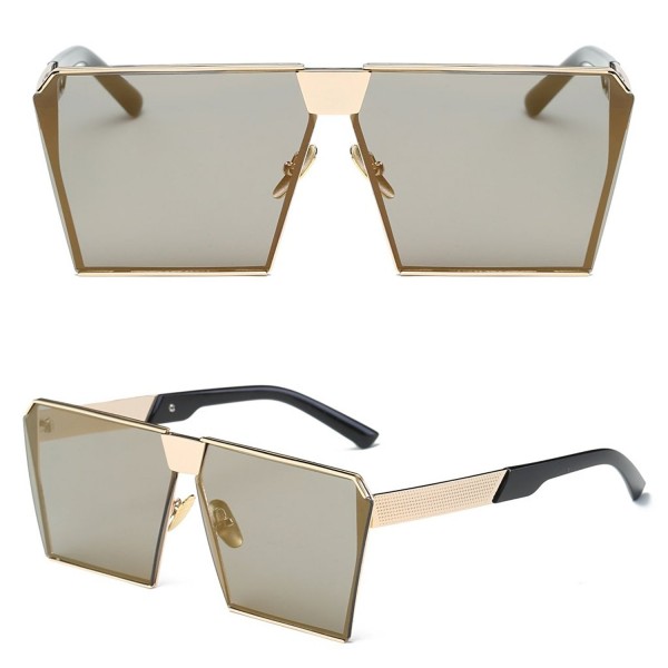 Doober Oversized Mirrored Sunglasses Eyeglasses